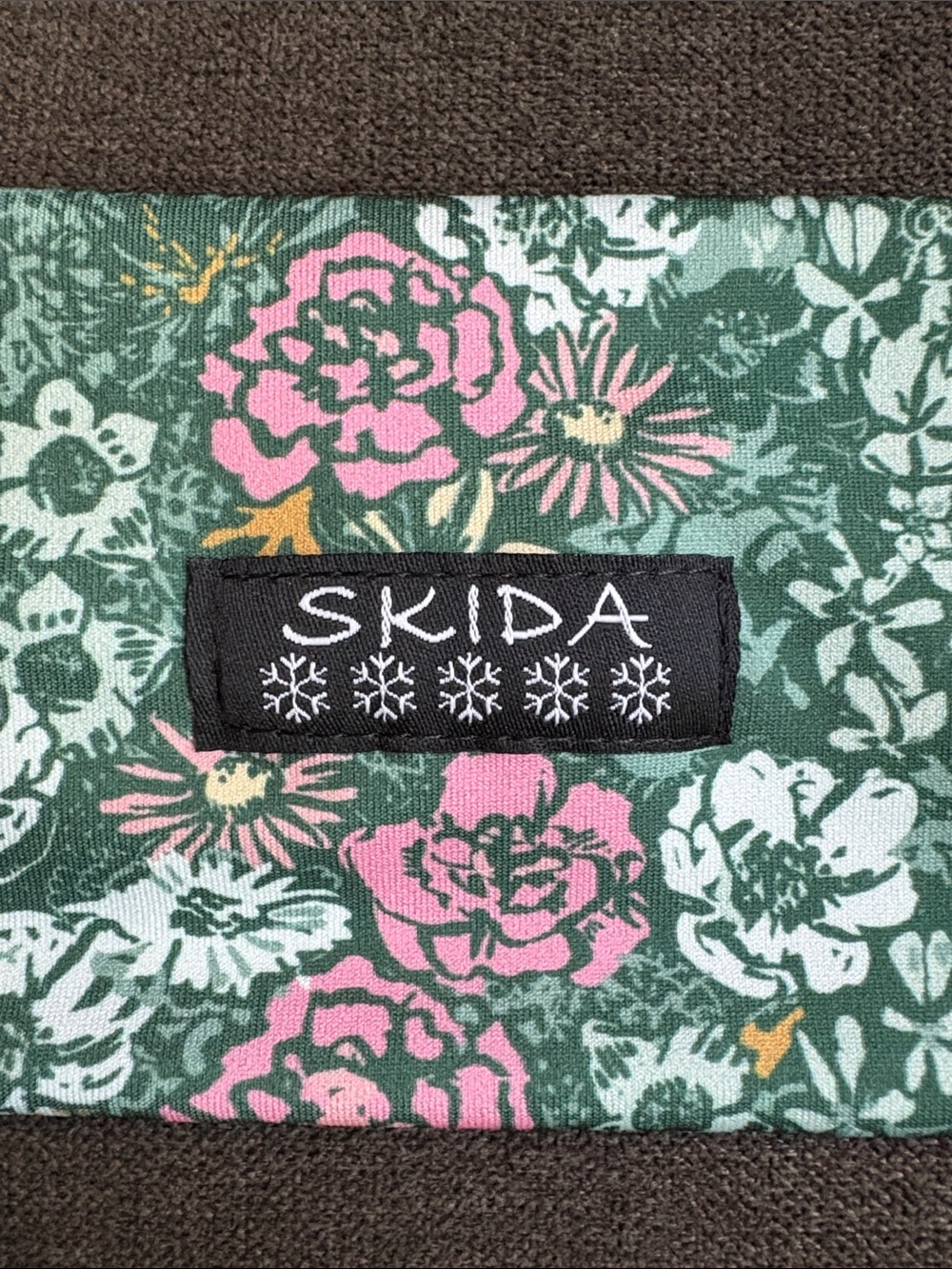 NWT Skida Nordic Floral Headband in Juniper Frost - Picture 2 of 5
